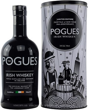 Фото Pogues Irish Whiskey 0.7 л в тубе