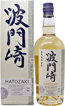 Фото Hatozaki Japanese Pure Malt Whisky 0.7 л в подарочной коробке