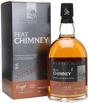 Фото Wemyss Malts Peat Chimney Batch Strength 0.7 л в подарочной коробке