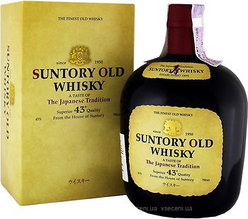 Фото Suntory Old Whisky 0.7 л в подарочной коробке