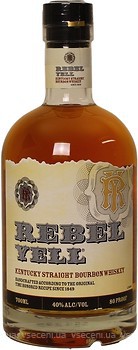 Фото Rebel Yell Kentucky Straight Bourbon 80 Proof 0.7 л