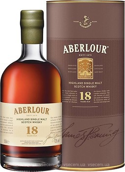 Фото Aberlour 18 YO 0.5 л в тубе