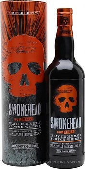 Фото Smokehead Rum Rebel 0.7 л в тубе