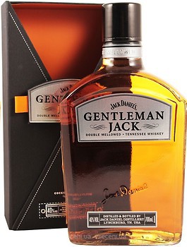Фото Jack Daniel's Gentleman Jack 0.7 л в подарочной коробке
