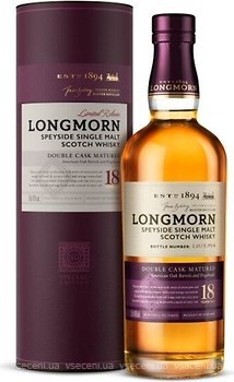 Фото Longmorn 18 YO 0.7 л в тубе