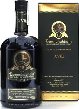 Фото Bunnahabhain 18 YO 0.7 л в подарочной коробке