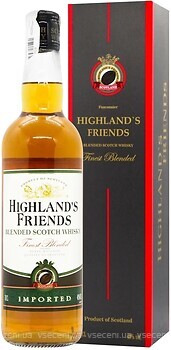 Фото Highland's Friends Finest Blended 0.7 л в подарочной коробке