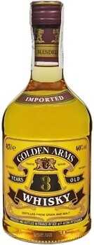 Фото Golden Arms Blended Scotch Whisky 3 YO 0.7 л