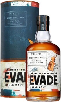 Фото Evade Single Malt French Whisky 0.7 л в тубе