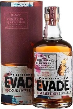 Фото Evade Wine Cask Finish Single Malt French Whisky 0.7 л в тубе