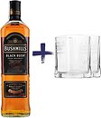 Фото Bushmills Black Bush 8 YO 0.7 л + Два стакана Old fashioned 250 мл