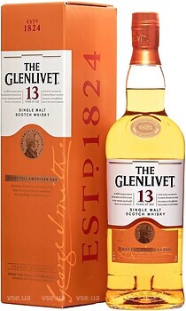 Фото Glenlivet 13 YO 0.7 л в подарочной коробке