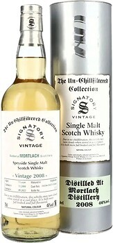 Фото Mortlach Unchillfiltered Signatory Single Malt Scotch Whisky 0.7 л в металлической тубе