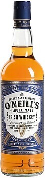 Фото O'Neills Sherry Cask Finished Single Malt Irish Whiskey 0.7 л