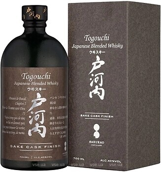 Фото Togouchi Sake Cask Finish 0.7 л в подарочной коробке