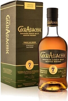 Фото GlenAllachie Hungarian Oak 7 YO 0.7 л в подарочной коробке