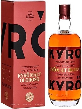 Фото Kyro Oloroso Malt Rye 0.7 л в подарочной упаковке