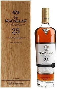 Фото Macallan Sherry Oak Cask 25 YO 0.7 л в подарочной коробке