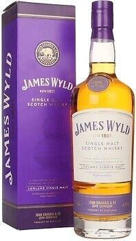 Фото James Wyld Single Malt Scotch Whisky 0.7 л в подарочной упаковке