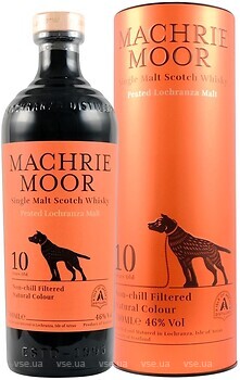 Фото Machrie Moor Single Malt Scotch Whisky 10 YO 0.7 л в тубе