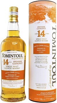 Фото Tomintoul White Port Cask Finish 14 YO 0.7 л в тубе