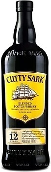 Фото Cutty Sark Blended Scotch Whisky 12 YO 0.7 л