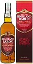 Фото Highland Baron Single Malt Scotch 0.7 л в подарочной упаковке