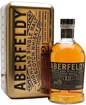 Фото Aberfeldy 12 YO 1 л в металлической коробке