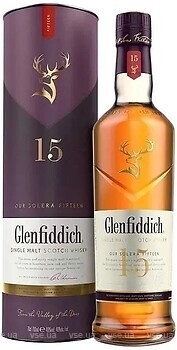 Фото Glenfiddich Solera Reserve 15 YO 0.7 л в тубе