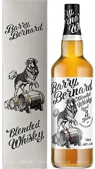 Фото Barry Bernard Blended Whisky 3 YO 0.7 л в подарочной упаковке