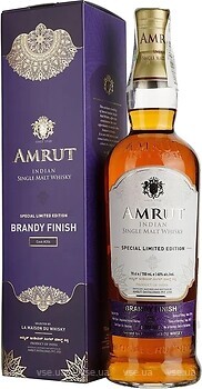 Фото Amrut Brandy Finish 2014 0.7 л в подарочной коробке