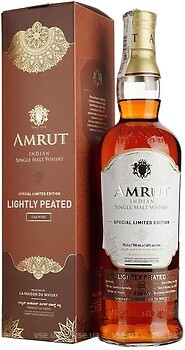 Фото Amrut Lightly Peated 0.7 л в подарочной коробке