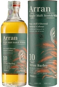 Фото Arran 10 YO Local Barley 0.7 л в тубе