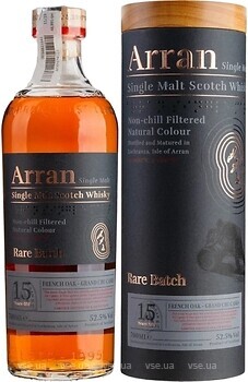 Фото Arran Rare Batch French Oak 15 YO 0.7 л в тубе