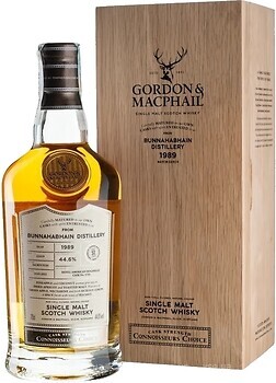 Фото Bunnahabhain Connoisseurs Choice 1989 0.7 л в деревянной коробке