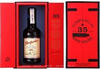 Фото Glenfarclas 35 YO 0.7 л в деревянной коробке