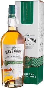 Фото West Cork Small Batch Virgin Cask 0.7 л в подарочной упаковке