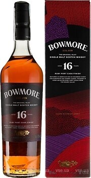 Фото Bowmore 16 YO 0.7 л в подарочной коробке
