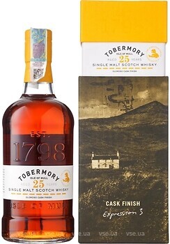 Фото Tobermory 25 YO 0.7 л в подарочной коробке