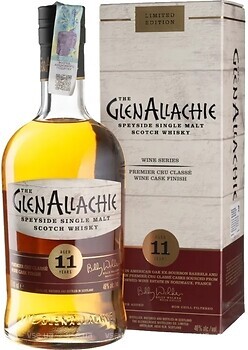 Фото GlenAllachie Premier Cru classe Wine Finish 11 YO 0.7 л в подарочной коробке