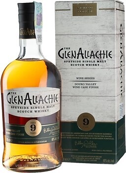 Фото GlenAllachie Douro Wine Finish 9 YO 0.7 л в подарочной коробке