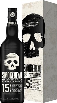 Фото Smokehead 15 YO 0.7 л в подарочной упаковке