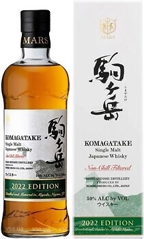 Фото Mars Komagatake Single Malt 2022 0.7 л в подарочной упаковке