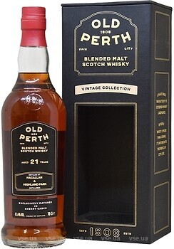 Фото Old Perth Blended Malt 21 YO 0.7 л в подарочной упаковке