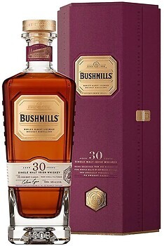 Фото Bushmills Single Malt 30 YO 0.7 л в подарочной коробке