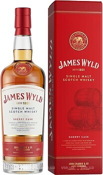 Фото James Wyld Sherry Cask 0.7 л в подарочной упаковке