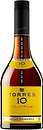 Фото Torres Imperial Brandy Gran Reserva 10 лет выдержки 0.7 л в металлической коробке