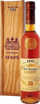 Фото Sempe Armagnac 1898 0.5 л в подарочной упаковке