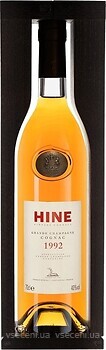 Фото Hine Grande Champagne 1992 0.7 л в подарочной упаковке