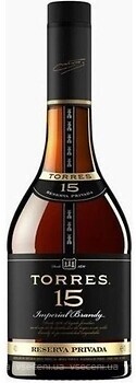 Фото Torres Imperial Brandy Reserva Privada 15 лет выдержки 1 л